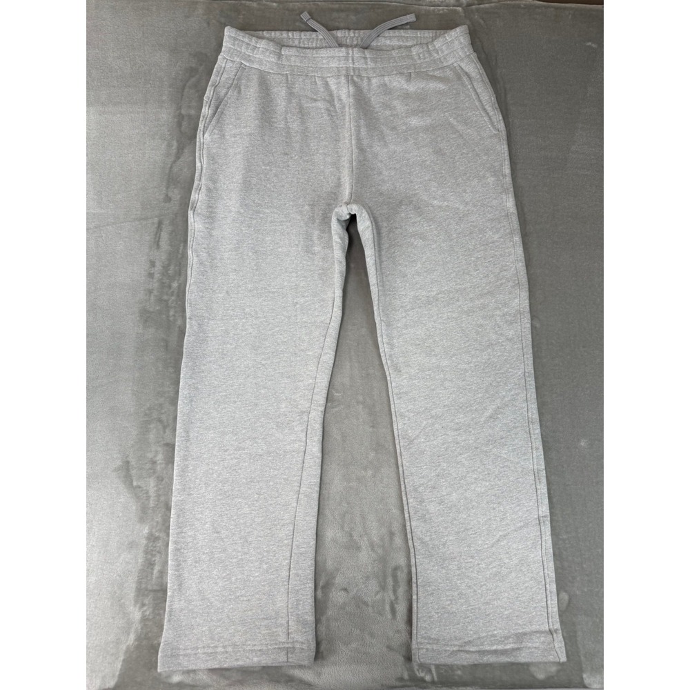 American Giant Straight Sweatpants Mens XXL Heather Gray Fleece $130 USA NWOT